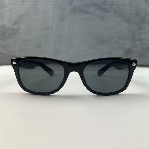 Ray-Ban Italy Sunglasses FRAMES RB2132 New wayfarer 901/58 55[]18 145 3P Black - Picture 1 of 12